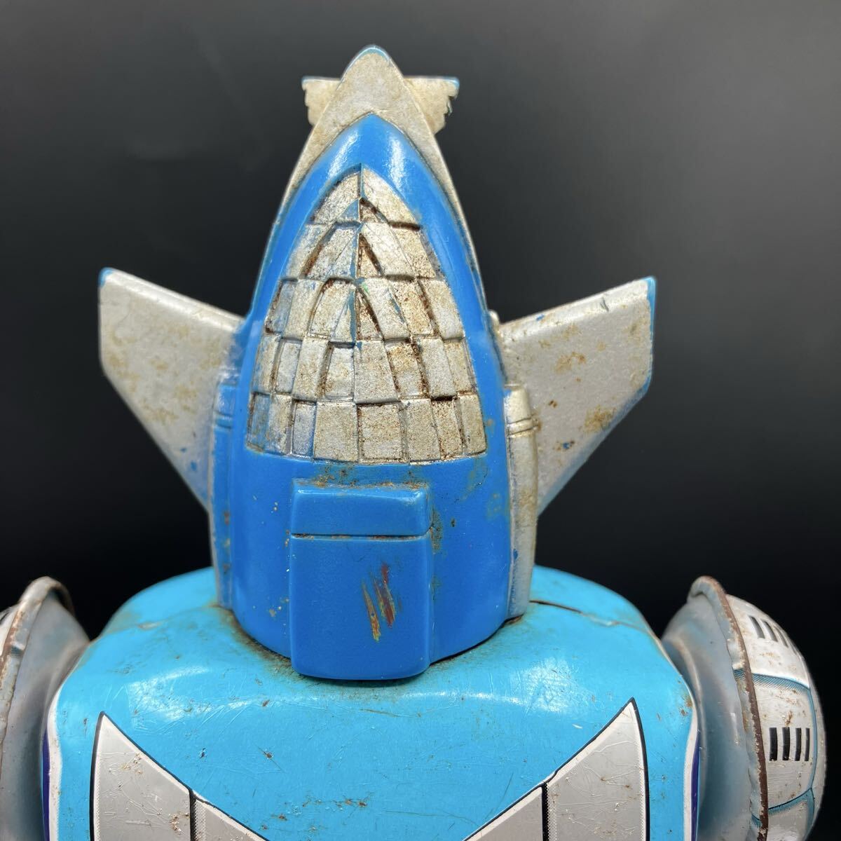 当時物　ブリキ玩具　大鉄人　17 昭和レトロ　ポピー　歩行　ゼンマイ　_画像7