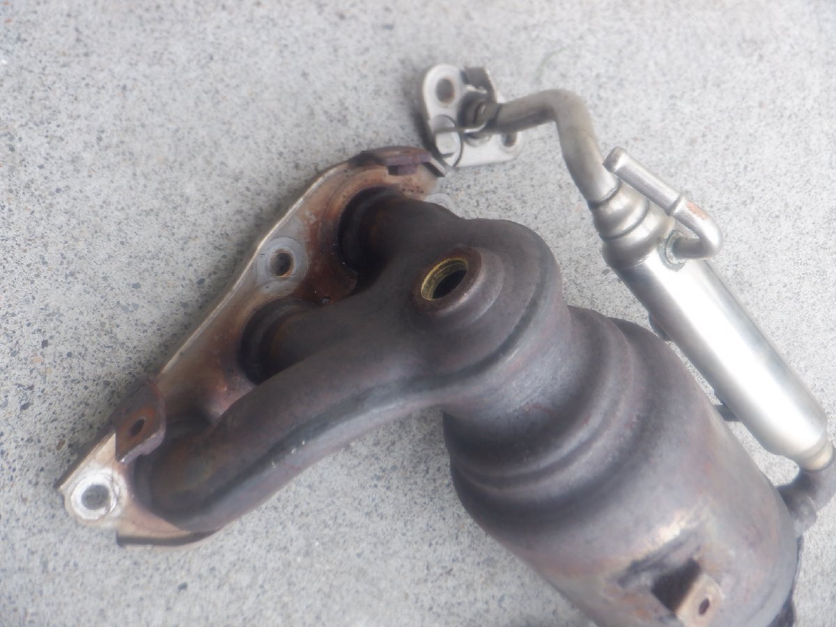 売切 ダイハツ純正 LA600 タント LA300 ミライース KF-VE エキマニ 触媒 コンバーター キャタライザー 崩れ無 素材用 ロジウム パラジ_画像3