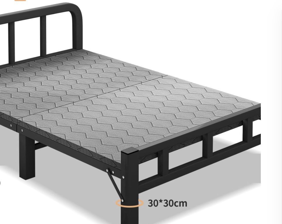 折りたたみベッド用シーツ / 折り畳みシーツ家庭用簡易ベッドオフィス用昼寝ベッド / オフィス用ナップマット大人用スチールベッド_画像2