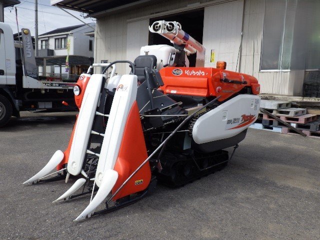 【決算セール】三重〇 クボタ 2条刈 コンバイン ER211 W 10.5馬力 エアロスター ラクティー 稲刈り 刈取 グレンタンク ■1325101341HP_画像10