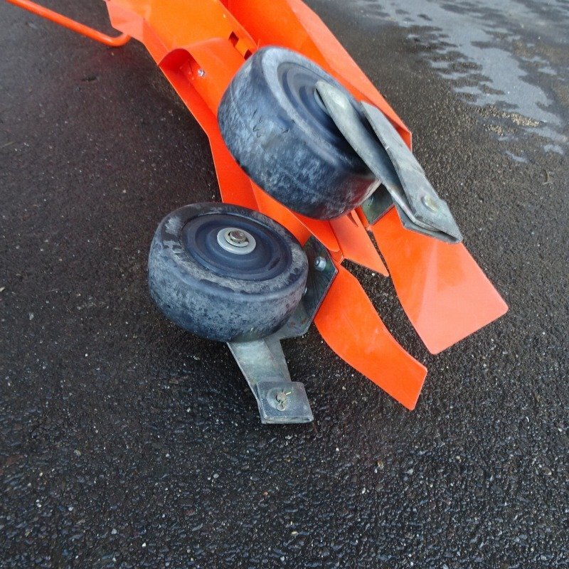 香川 日甜 ひっぱりくん HP-16 1条 チェーンポット 簡易移植器 溝切り 植付 土寄せ 鎮圧 ネギ 葱 ★直接引取限定★ 四国 中古_画像9