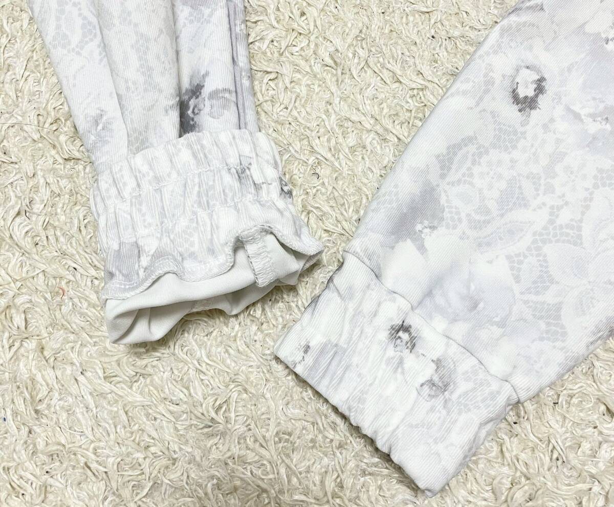 【2022年モデル★】サイズ1 美品 マスターバニーエディション●花柄 ストレッチ ジャケット ブルゾン パーカー (10)_画像4