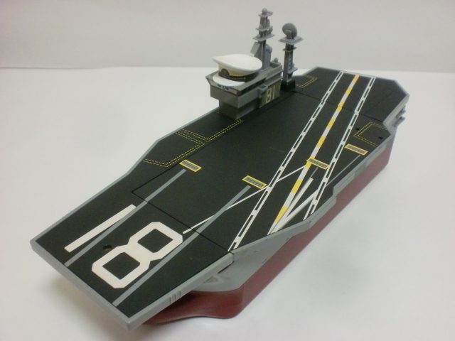 トミカ プレーンズ 大きなコレクションシップ 航空母艦 フライゼンハワー 欠品あり_画像1