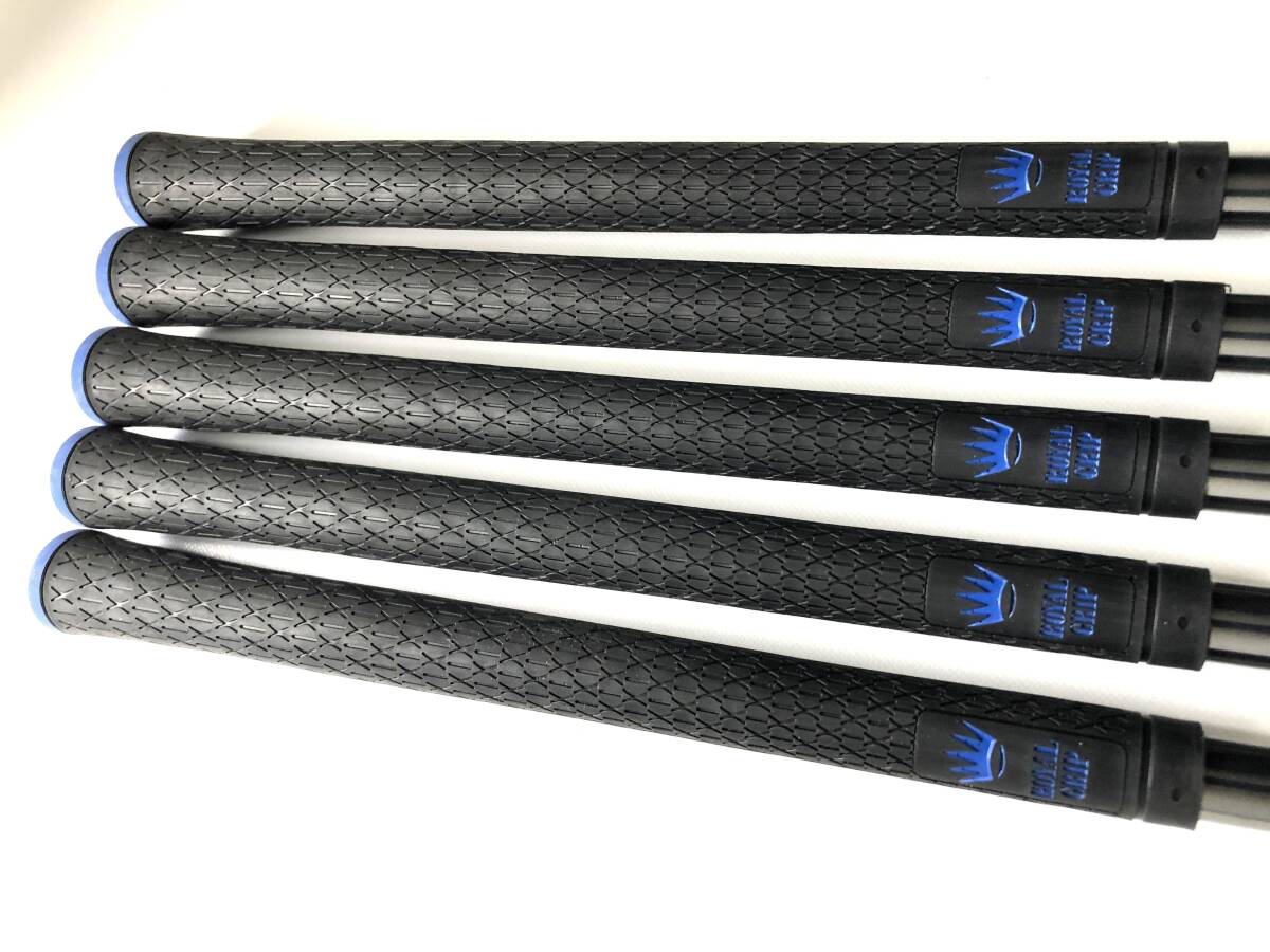 美品 キャスコ KASCO Dolphin IRON DI-119 ドルフィン アイアン ブラック 6-10 5本 NS Zelos8 S モーダス 日本仕様正規品 GOLFJAPAN_画像6