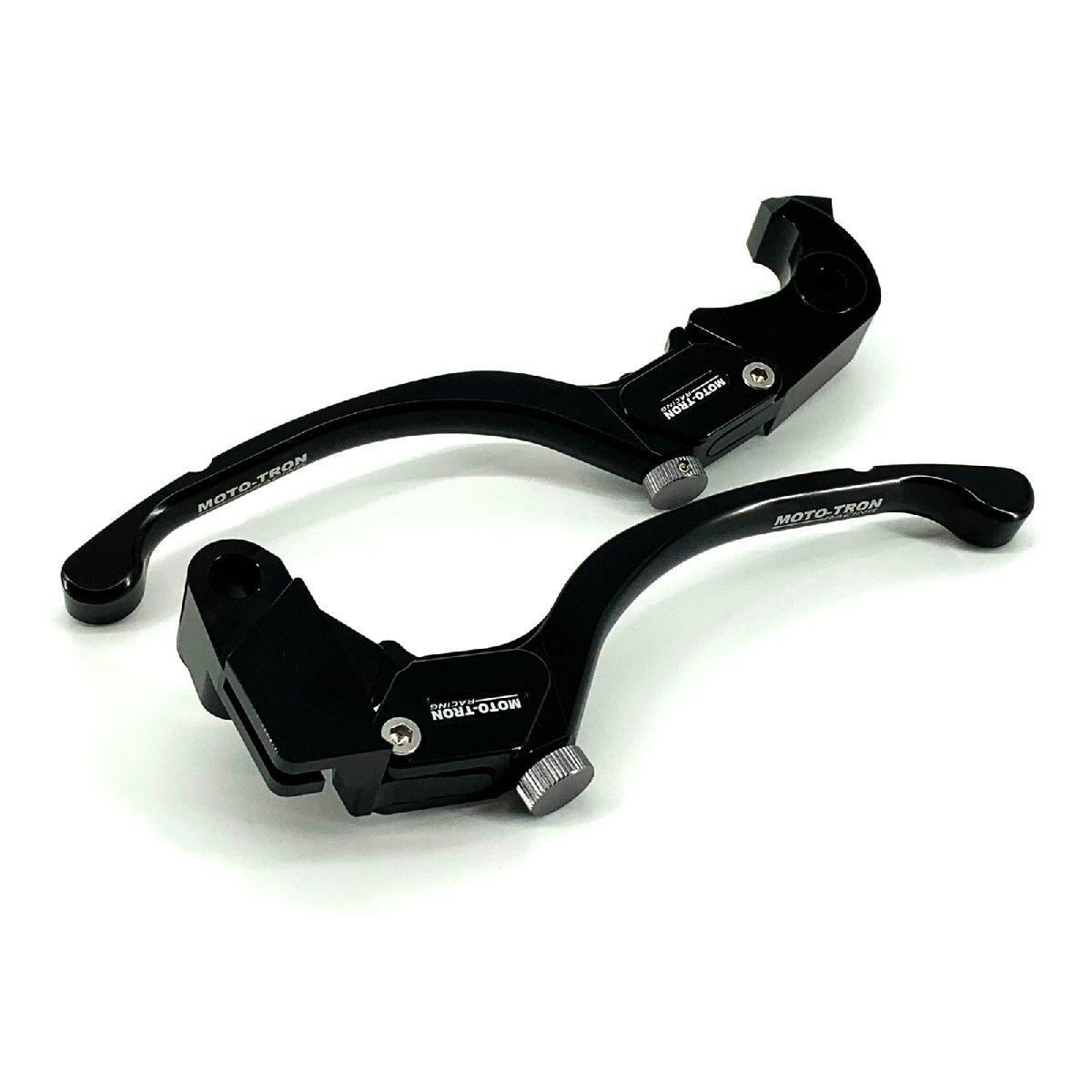 【新品 送料無料】MOTO-TRON クラッチ ブレーキ レバーセット EVO-SP LONG LEVER KAWASAKI Z900RS 他適合車種あり 黒/チタニウムグレー_画像2