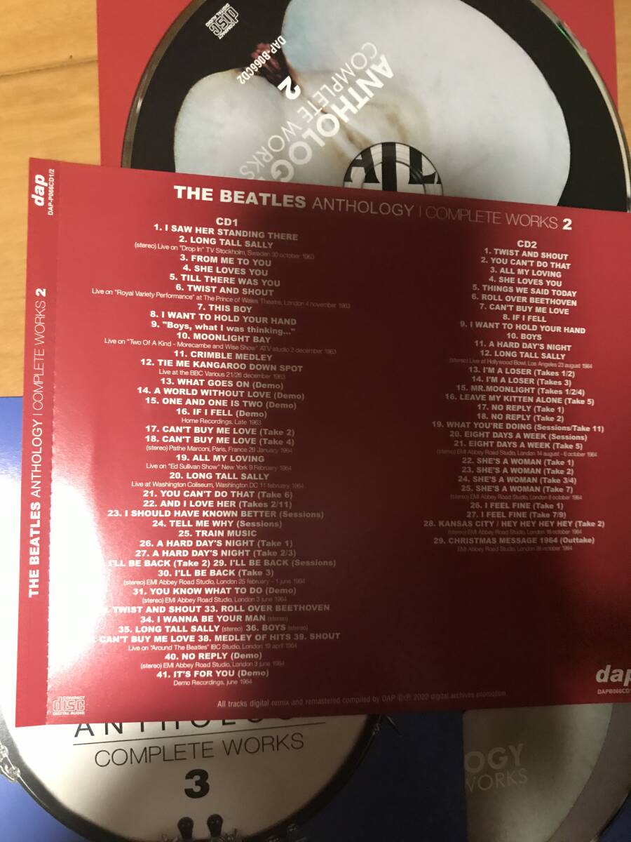 ビートルズ　The Beatles Anthology1.2.3.4.5.6 セット 6タイトル新古品未視聴輸入プレス盤12CD John Lennon Paul McCartney George _画像8