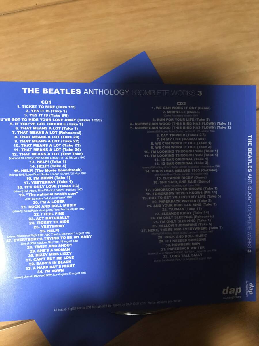 ビートルズ　The Beatles Anthology1.2.3.4.5.6 セット 6タイトル新古品未視聴輸入プレス盤12CD John Lennon Paul McCartney George _画像9