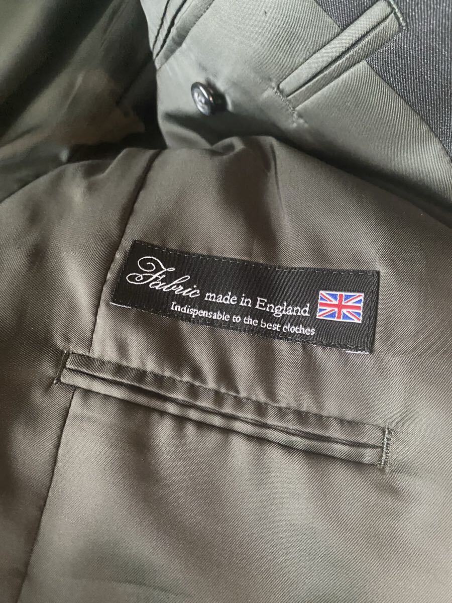 最上級 イングランド製 高島屋 スーツ セットアップ 検)ヴィンテージ USA us army リーバイスold 70s 60s y2k 大戦_画像5