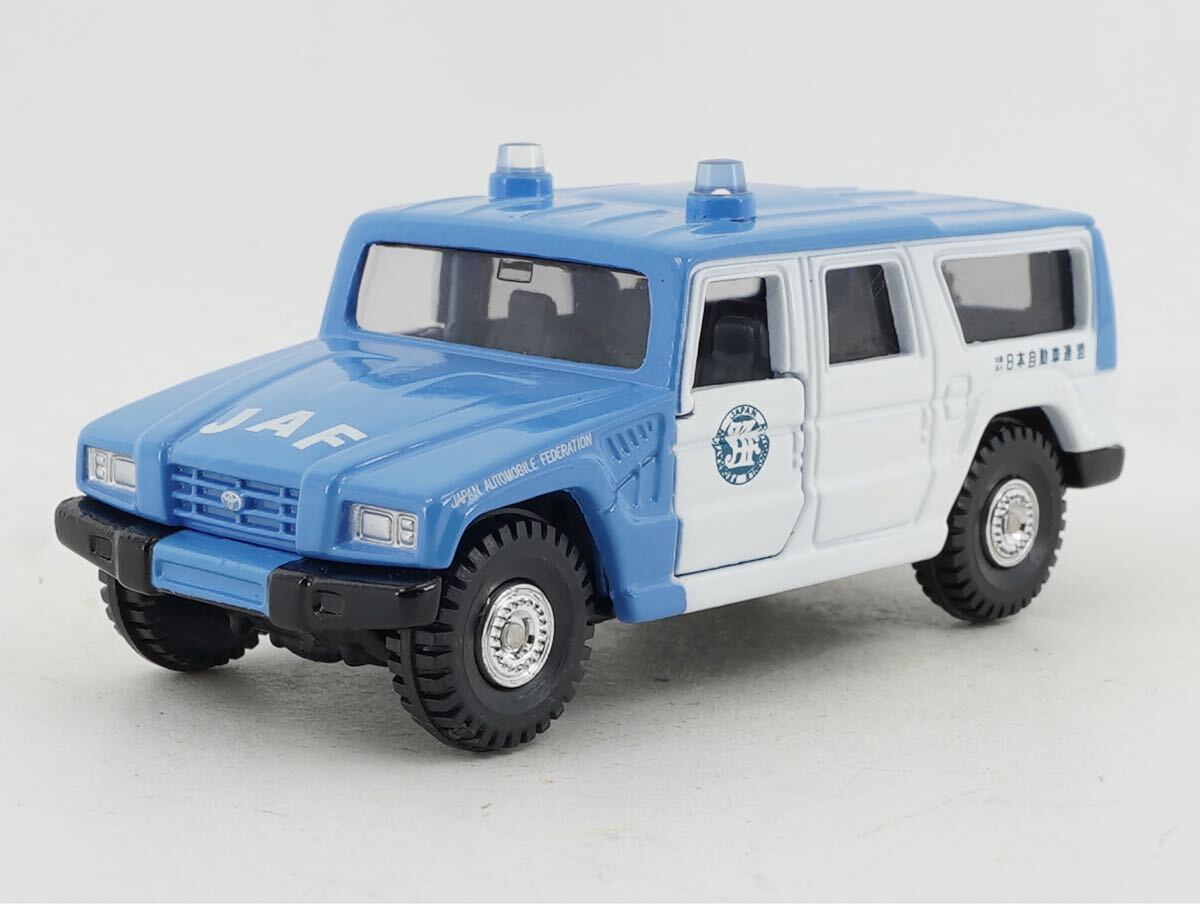 新品 稀少トミカ トヨタ メガクルーザー JAF仕様車 2002年　《期間限定20台まで送料230円》ミニカー まとめ ギフトセット_画像1
