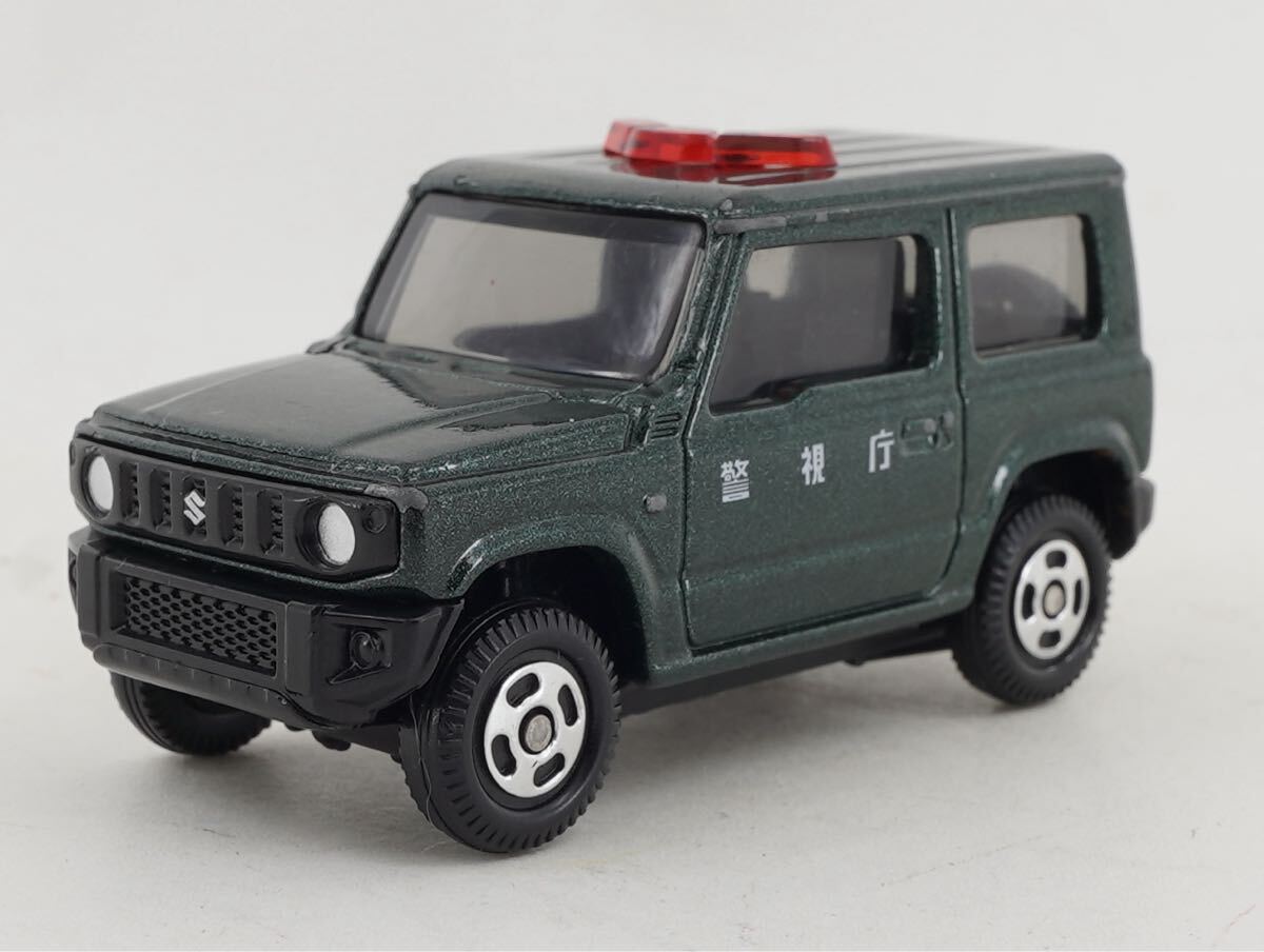 稀少トミカ スズキ ジムニー 巡回パトロールカー 警察車両コレクション 2021年 20台まで送料230円 ミニカー まとめ パトカー ギフトセット_画像1