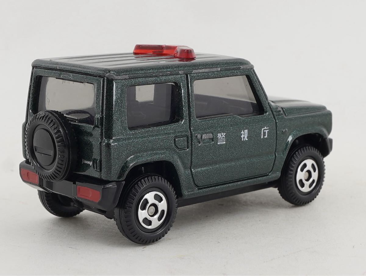 稀少トミカ スズキ ジムニー 巡回パトロールカー 警察車両コレクション 2021年 20台まで送料230円 ミニカー まとめ パトカー ギフトセット_画像2