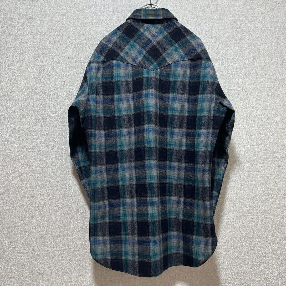 【超スペシャル】デッド 50's PENDLETON オンブレ ウエスタンシャツ_画像3