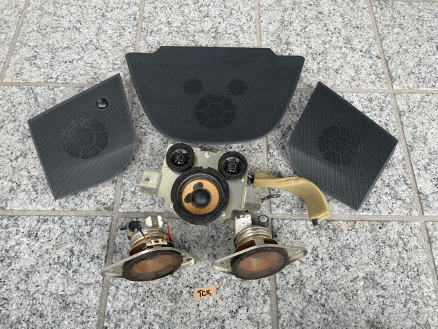 ★☆后期 スバル レガシィ BRG BRM BR9 BRF用純正オプションマッキントッシュ コンソールダッシュスピーカー センター左右 3/3☆★