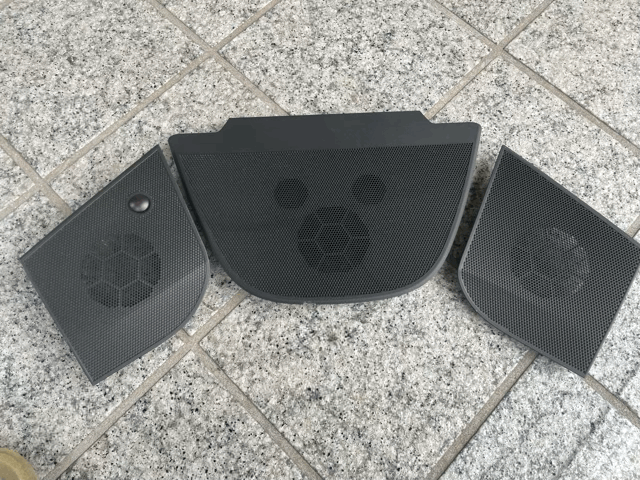 ★☆后期 スバル レガシィ BRG BRM BR9 BRF用純正オプションマッキントッシュ コンソールダッシュスピーカー センター左右 3/3☆★