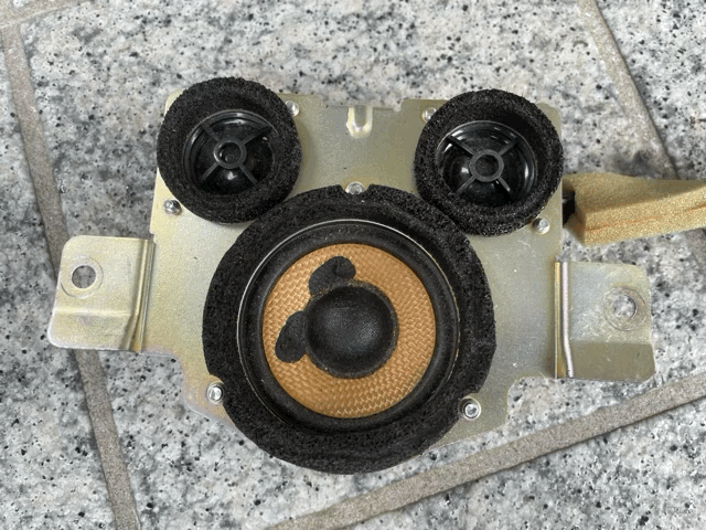 ★☆后期 スバル レガシィ BRG BRM BR9 BRF用純正オプションマッキントッシュ コンソールダッシュスピーカー センター左右 3/3☆★