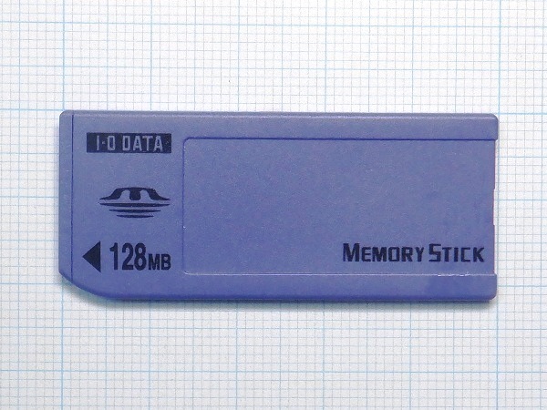 ★I・O DATA メモリースティック 128MB 中古★送料85円・185円_画像1