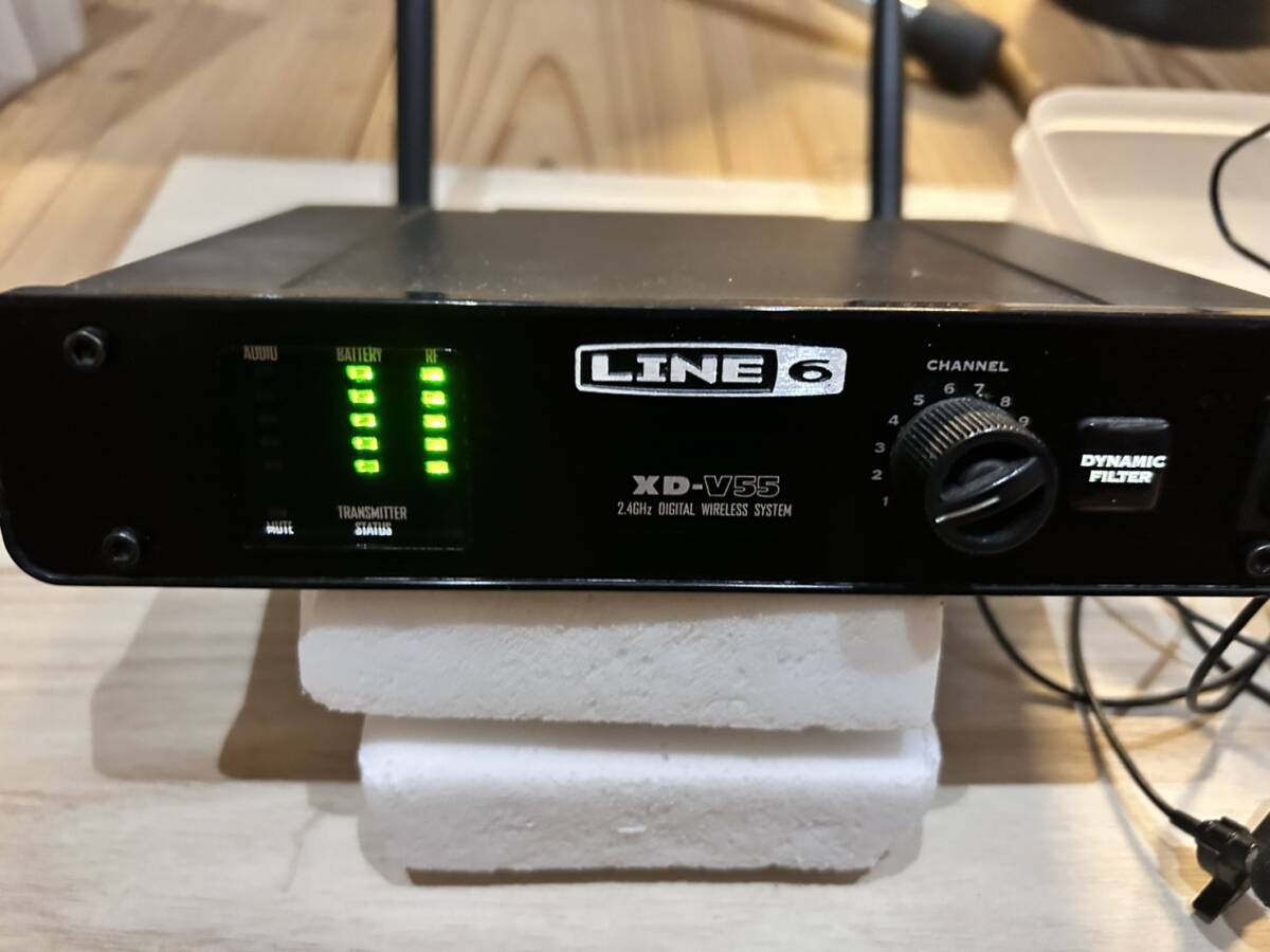 【即戦力】LINE6 XD-V55 デジタルワイヤレスマイク・ラベレアセット｜純正予備マイク付き！_画像4