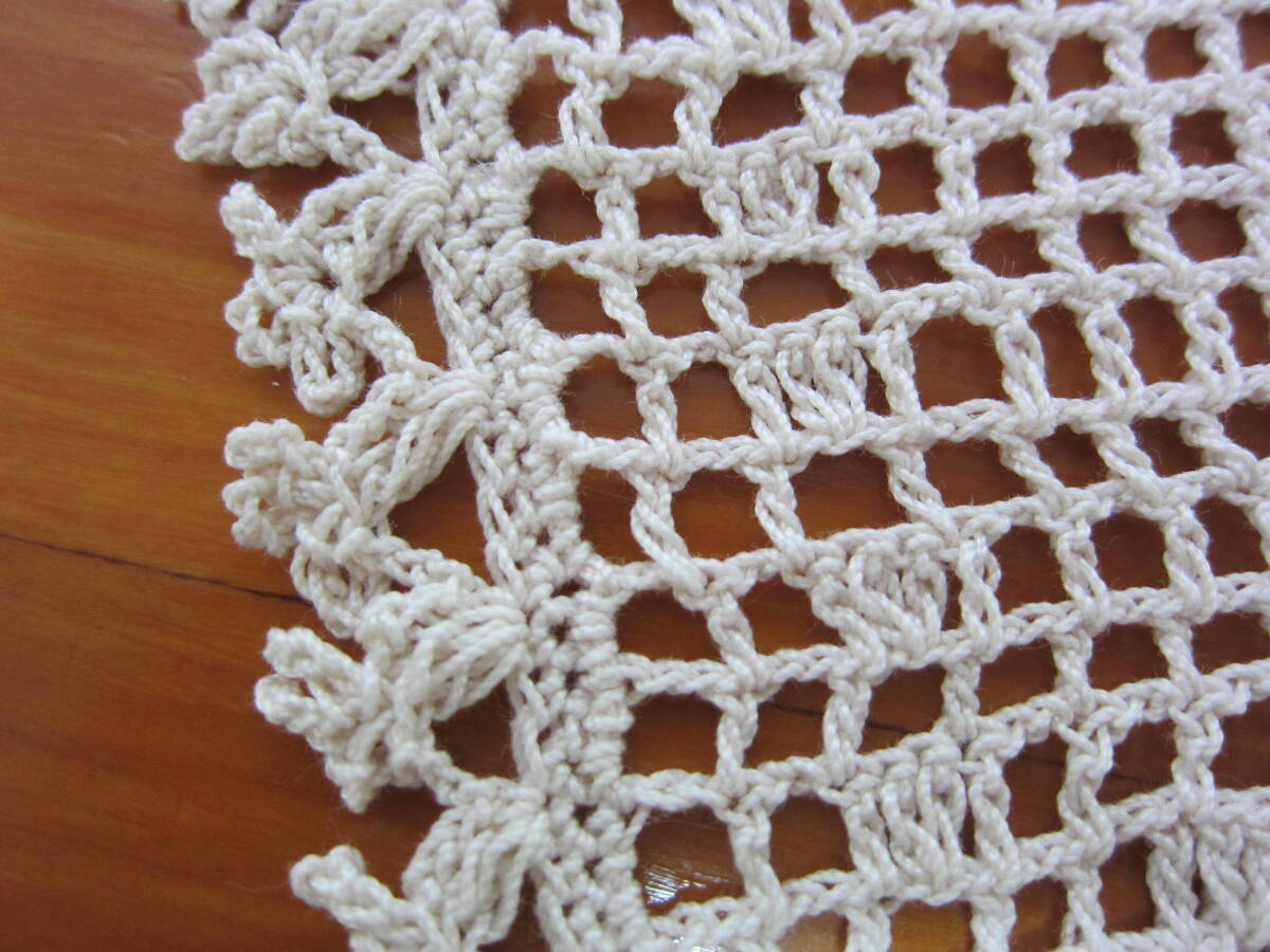 *** ハンドメイド レース編み ドイリー トナカイ 北欧 クリスマス　 ***_画像3