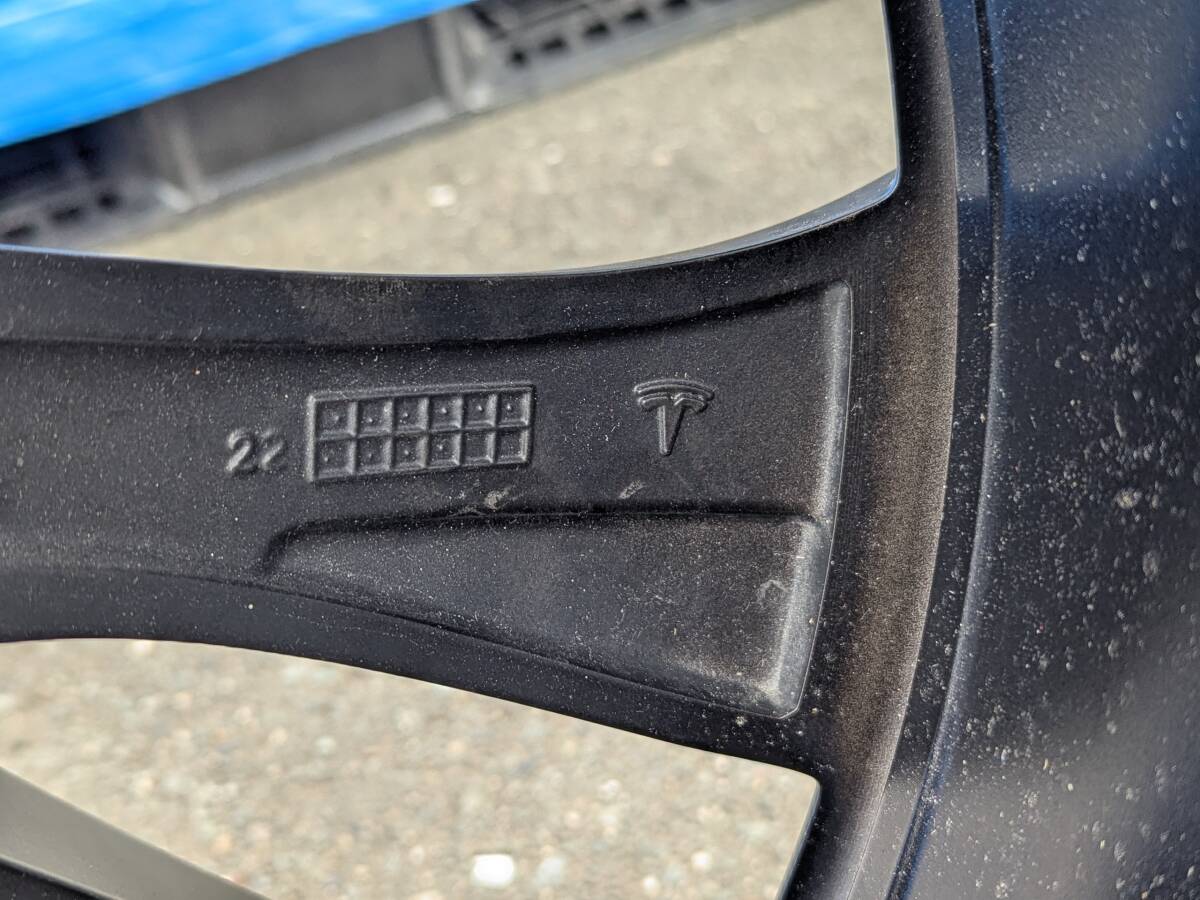 【4807】TESLA MODEL Y テスラ モデルY 純正 21インチ 9.5J +40 PCD114.3 1本_画像7