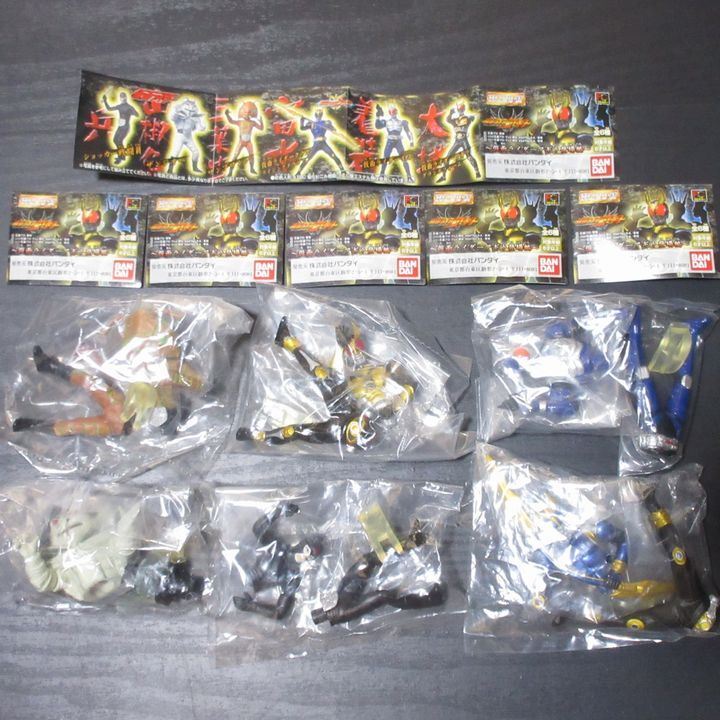 【全6種】仮面ライダー アギト登場編 HG シリーズ バンダイ BANDAI フィギュア 2001年製 フル コンプリート セット 未使用 即決 送料無料 C_画像1