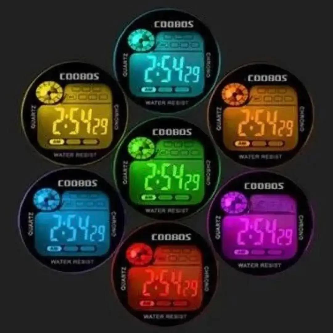 A7-1子供用デジタル腕時計キッズ用デジタルウォッチ防水スポーツブラック子ども用腕時計おしゃれシンプルかっこいいおすすめランキング_画像7