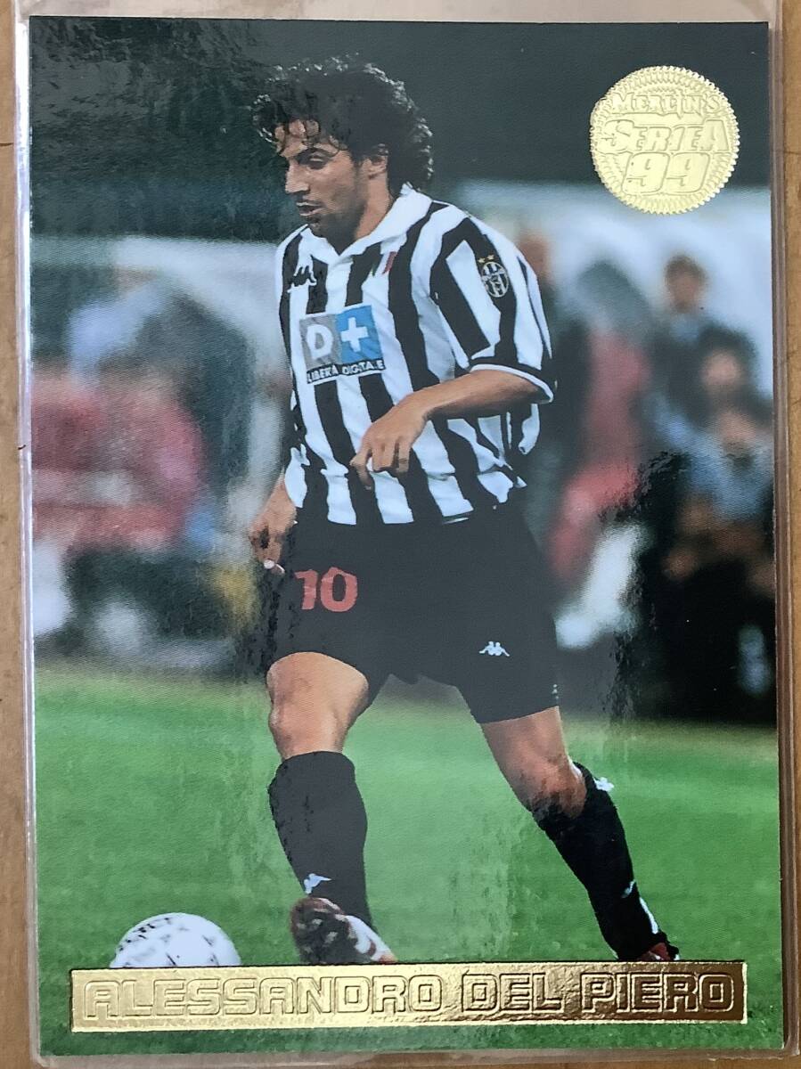 Merlin SERIE A 99 GOLD Parallel ALESSANDRO DEL PIERO #27 マーリン セリエA 99 アレサンドロ?デルピエロ ゴールドパラレル ユベントス