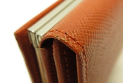 バーバリー BURBERRY★ロゴプレート付　レザー財布　ウォレット■箱付_画像6