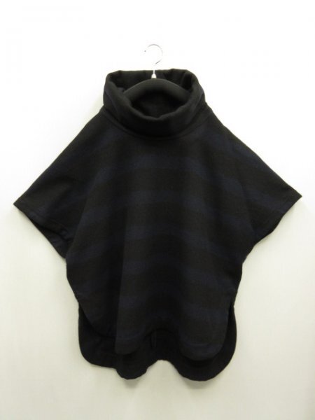 ジャーナルスタンダード ラックス Luxe ★ 定価￥28600(税込) ウール混 シャギー ボーダー ハイネック トップス_画像1