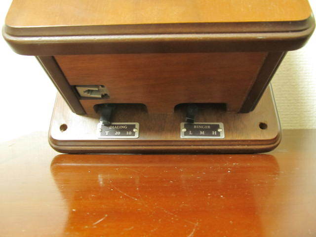 良品【YUPITERU】ユピテル CLASSIC TERLEPHONE クラッシック テレホン 箱付 取説無 動作品 現状 昭和レトロ 当時物 1990年購入 _画像3