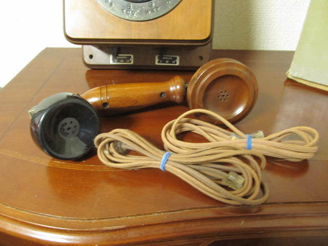 良品【YUPITERU】ユピテル CLASSIC TERLEPHONE クラッシック テレホン 箱付 取説無 動作品 現状 昭和レトロ 当時物 1990年購入 _画像7