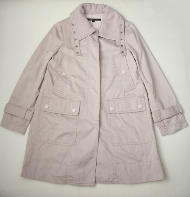 【Marc by Marc Jacobs】マークバイマークジェイコブス　コート　コットン　ピンク　（4）　レディース　USED　_画像1
