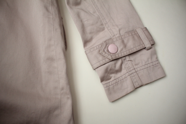 【Marc by Marc Jacobs】マークバイマークジェイコブス　コート　コットン　ピンク　（4）　レディース　USED　_画像6
