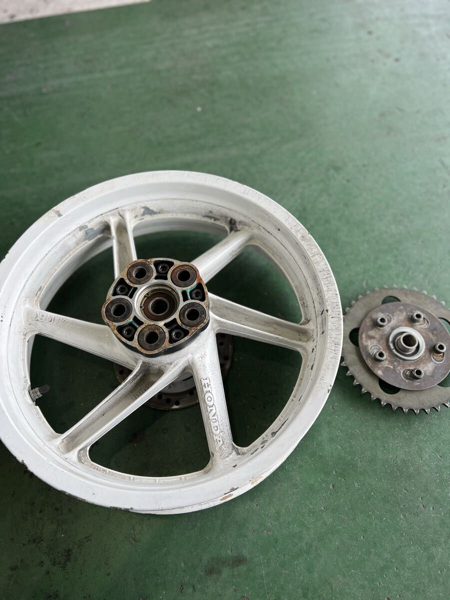 NSR250 MC21 17×4.50 кружка Tec колесо снят с производства проставка 40 шт звездочка имеется поиск MC22 NC29 NC30 NC35te медведь g