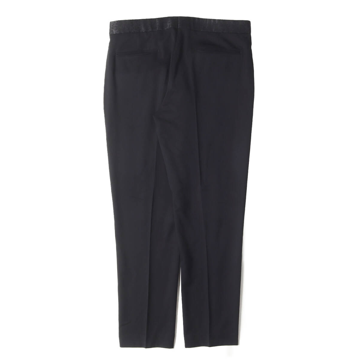 【美品】Dior ディオール パンツ ブラック 50 | 21SS オブリーク ジャガード ウエスマン トラウザー スラックス パンツ | イタリア制