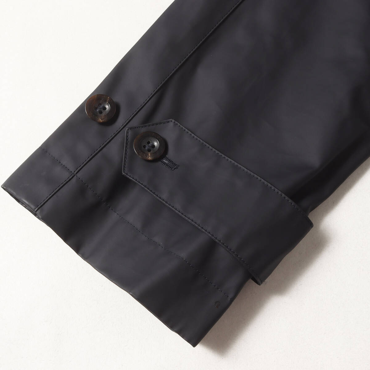 GUCCI グッチ コート ブラック 黒 サイズ:48 | ポリウレタンコーティング コットン ステンカラー コート (255662 Z3216) | アウター_画像5