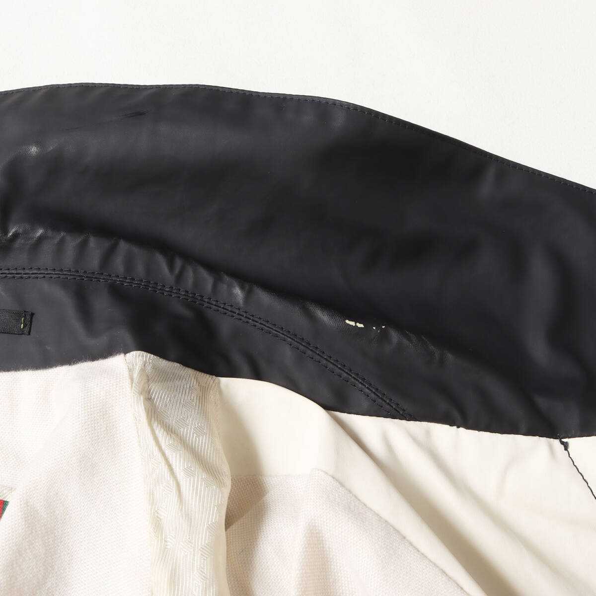 GUCCI グッチ コート ブラック 黒 サイズ:48 | ポリウレタンコーティング コットン ステンカラー コート (255662 Z3216) | アウター_画像6