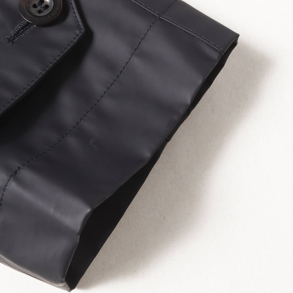 GUCCI グッチ コート ブラック 黒 サイズ:48 | ポリウレタンコーティング コットン ステンカラー コート (255662 Z3216) | アウター_画像8