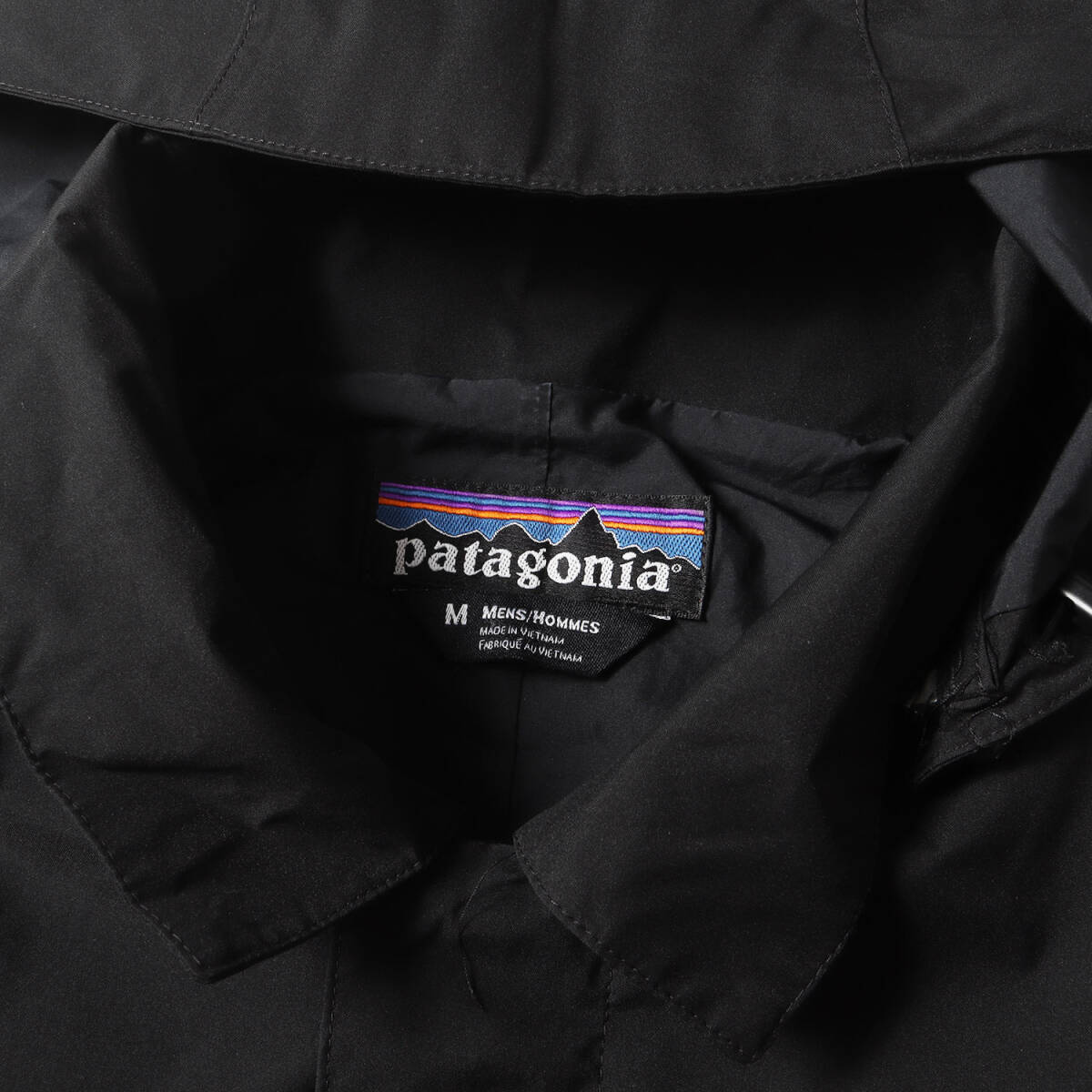 Patagonia パタゴニア コート ブラック(BLK) 黒 サイズ:M | 2013年製 H2No フォグバンク トレンチコート (Fogbank Trench Coat)_画像3