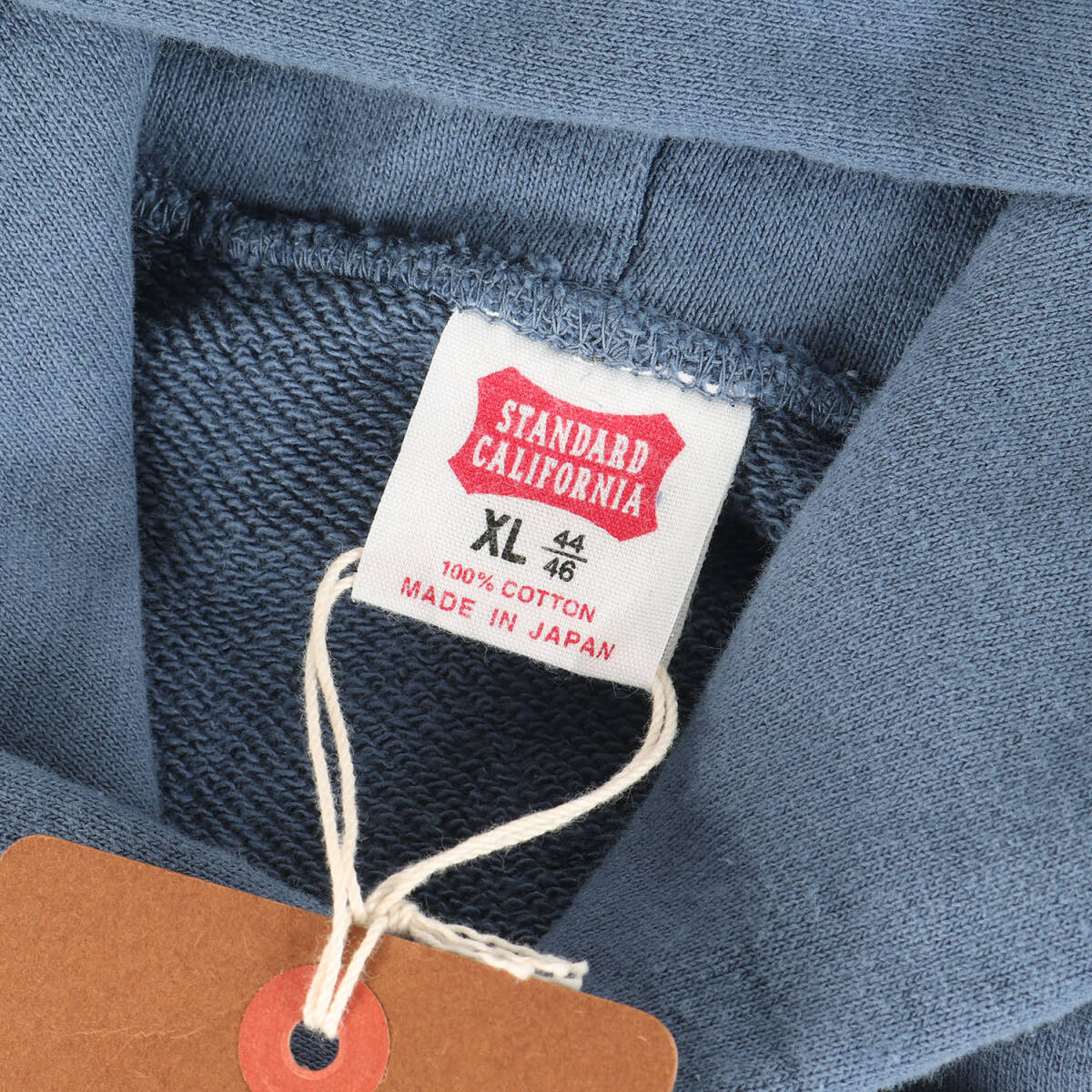 【新品】STANDARD CALIFORNIA スタンダードカリフォルニア パーカー ライトブルー サイズ:XL | 24SS グラフィック スウェット パーカー