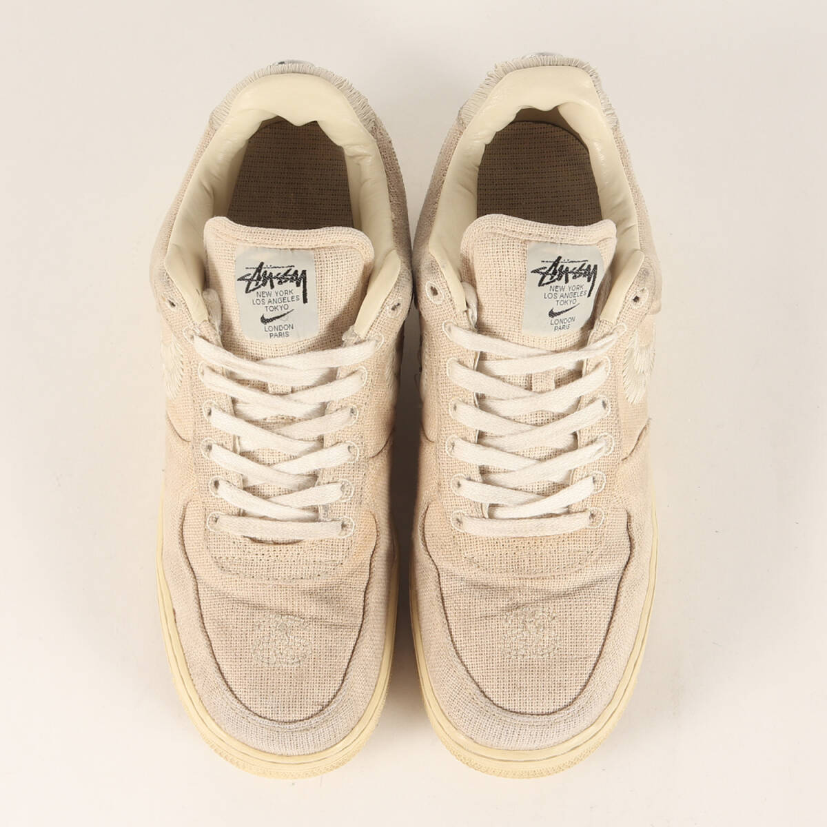 STUSSY ステューシー サイズ:US9.5(27.5cm) | 20AW NIKE AIR FORCE 1 LOW / STUSSY (CZ9084-200) | ナイキ エアフォース1 ロー | コラボ_画像4