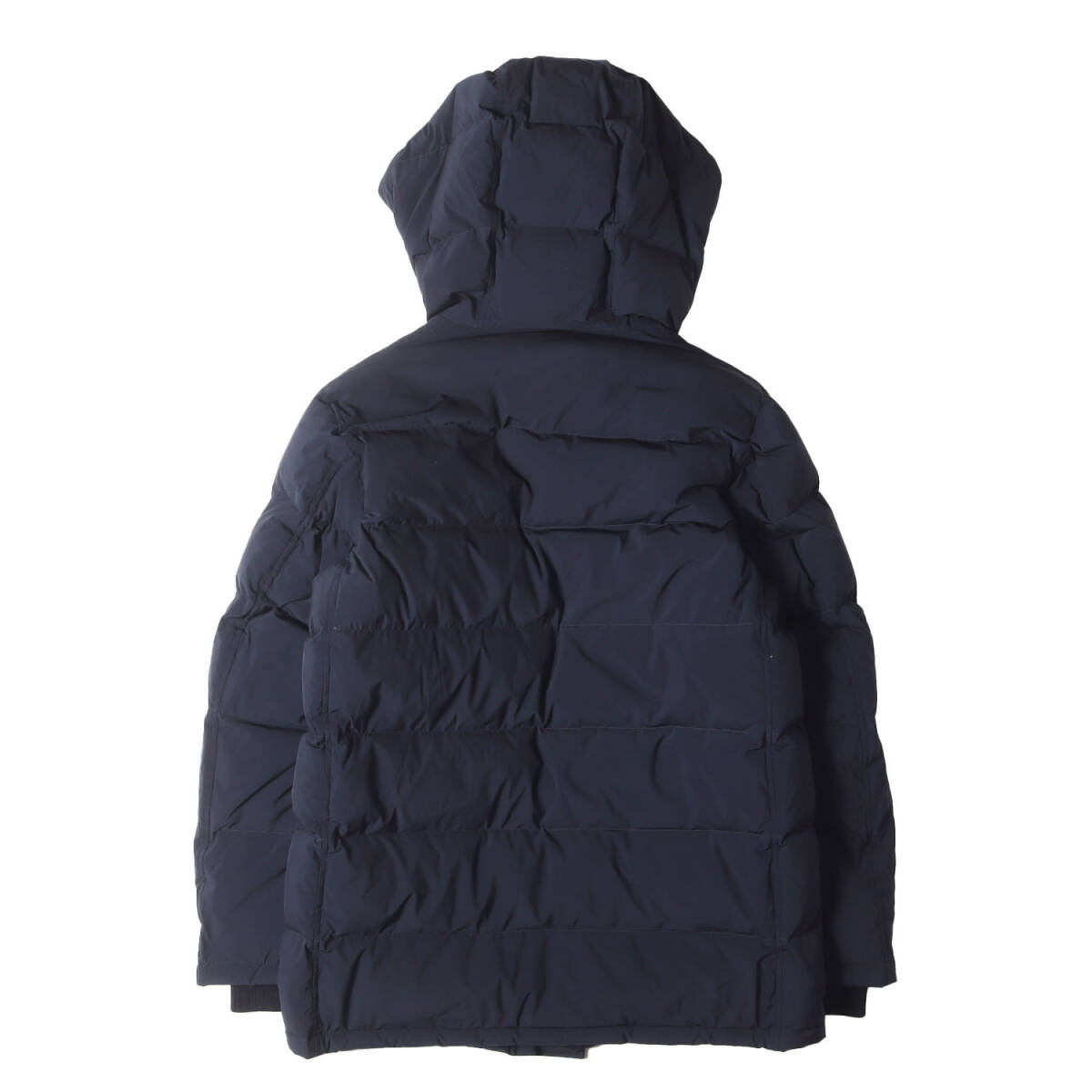 MACKINTOSH PHILOSOPHY マッキントッシュ フィロソフィー ジャケット ネイビー 40 | ストレッチナイロン フード付き ダウンジャケット_画像2