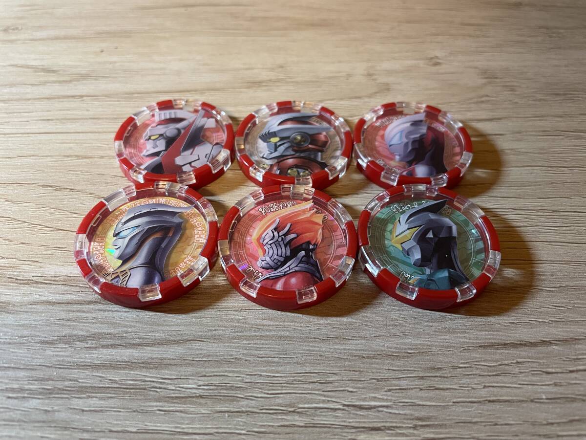 ウルトラマンゼット★DXウルトラメダル ウルトラレジェンドセットEX01 全6種_画像1
