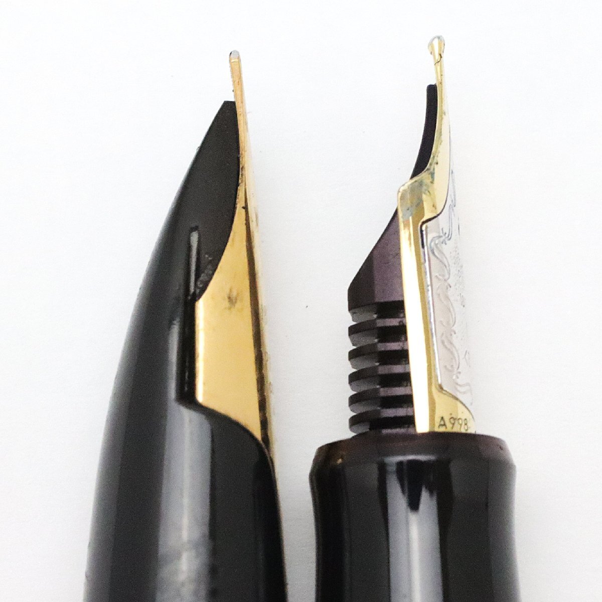 パイロット PILOT 万年筆 ペン先18K カスタム745,他 スターリングシルバー 計2点 (1点ネーム入り) ※筆記未確認 ◆おたからや【Y-PE01122】_画像8