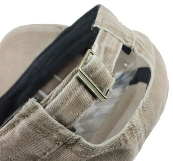 ワークキャップ ウォッシュ加工 お洒落帽子 ユニセックス コットン グレー 新品！ 送料無料_画像3