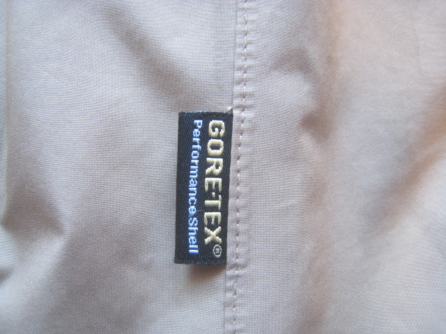 高級!!タラスブルバ TARAS BOULBA*ゴアテックス GORE-TEX 立ち襟ナイロンZIPジャケット L モカベージュ 釣り アウトドア OUTDOOR_画像8