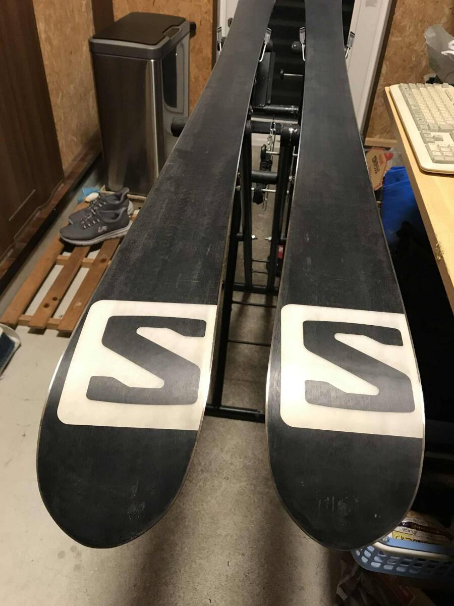サロモン Q90 バックカントリー　130-89-117 177cm + DINAFIT ST ツアー用金具付　山スキー　パウダー　軽量_画像5