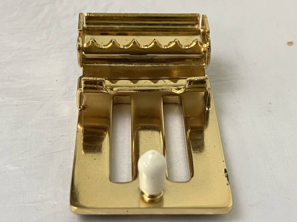 TOROY トロイ ベルト バックル 金/黒 ゴールド/ブラック レトロ 昭和_画像8