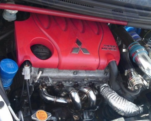 高品質 希少 三菱 コルト Version-R ラリーアート 4G15 ステンレス エキゾーストマニホールド 2004-2012_画像6