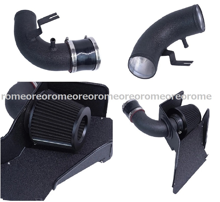 特価 VW ゴルフ 6 MK6 GTI 2010～2013 断熱版付き 2.0TSI ターボ エアクリーナー エアインテーク アルミ パイピング ショート_画像5