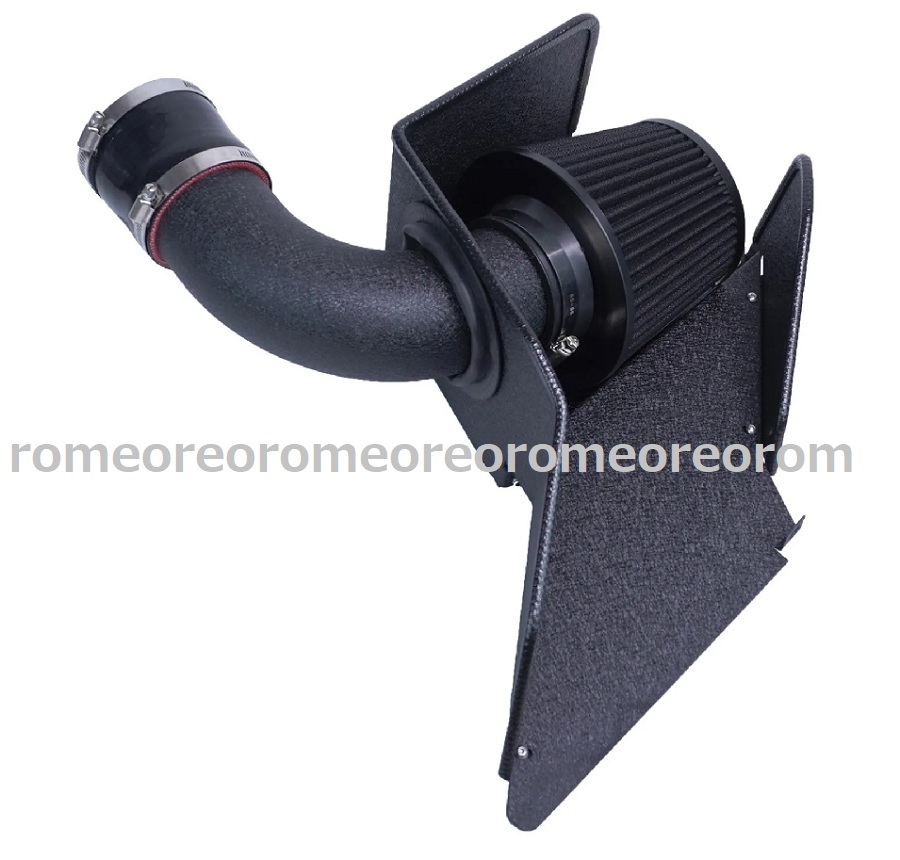 特価 VW ゴルフ 6 MK6 GTI 2010～2013 断熱版付き 2.0TSI ターボ エアクリーナー エアインテーク アルミ パイピング ショート_画像3